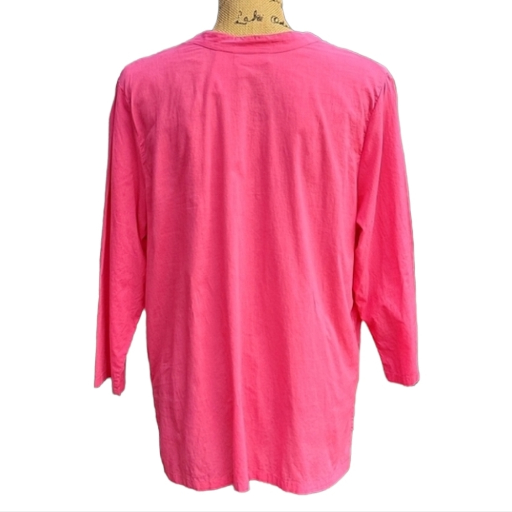 Liz Lange 100% Cotton Embroidered Maternity Top - Picture 11 of 17